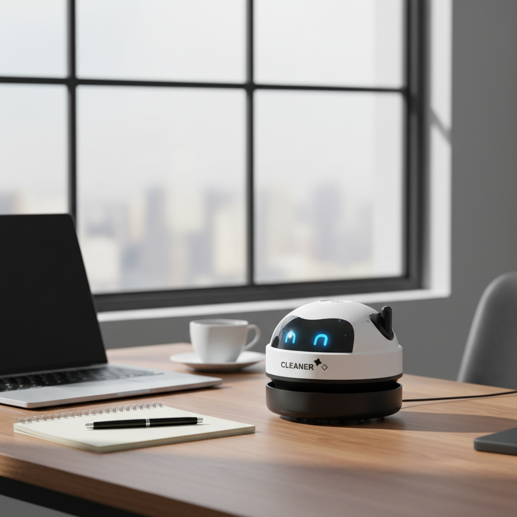 Elite USB Desktop Vacuum — Crumb-Free Keyboard in 30 Seconds