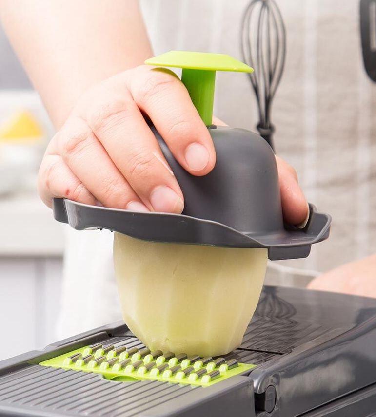 Pro Vegetable Slicer & Shredder — 10 Blades, Zero Effort Meal Prep