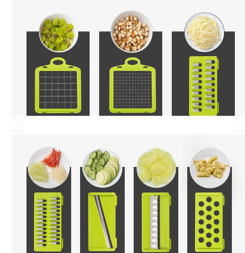 Pro Vegetable Slicer & Shredder — 10 Blades, Zero Effort Meal Prep
