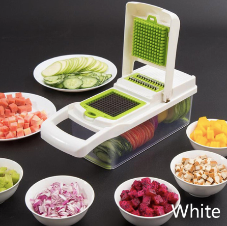 Pro Vegetable Slicer & Shredder — 10 Blades, Zero Effort Meal Prep