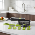 Pro Vegetable Slicer & Shredder — 10 Blades, Zero Effort Meal Prep