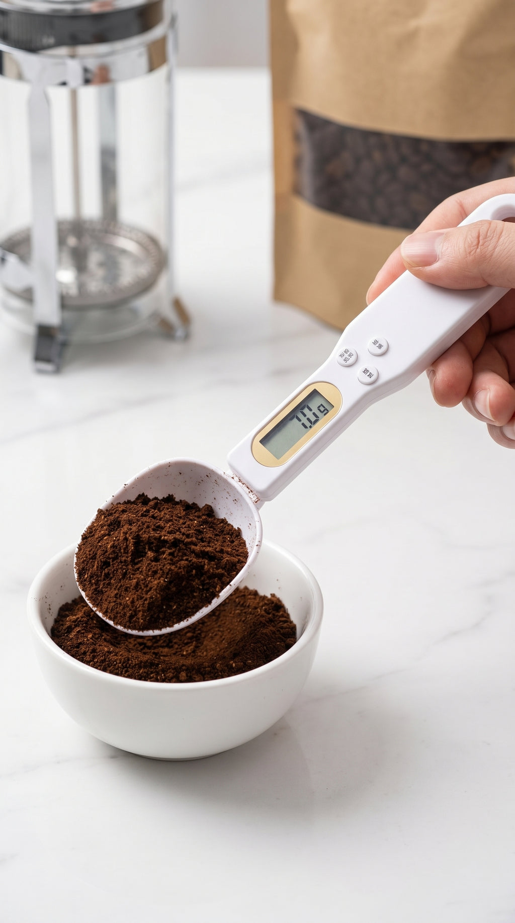 Artisan Precision Spoon Scale — Measure Ingredients to the Gram (0.1g Accuracy)