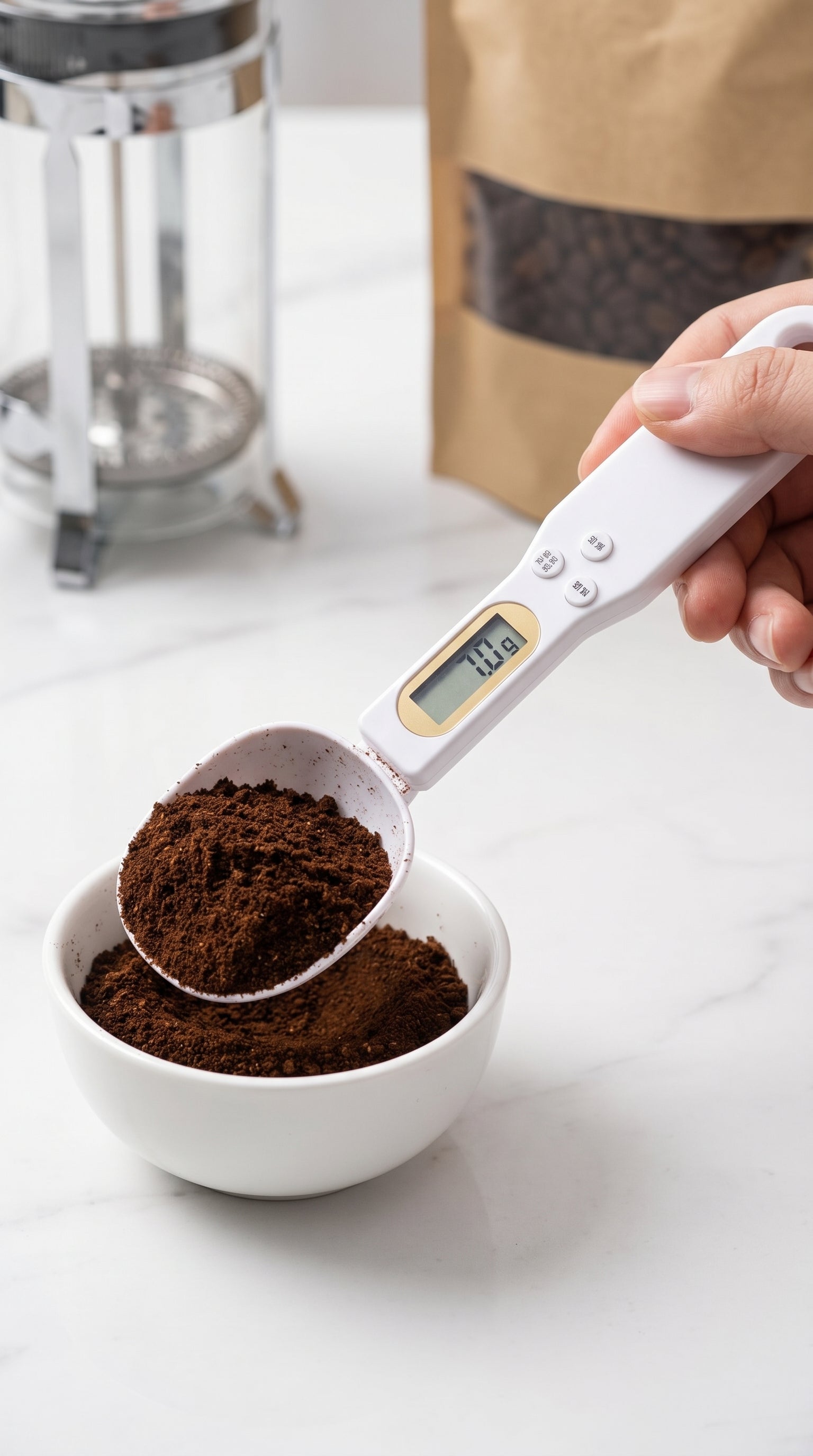 Artisan Precision Spoon Scale — Measure Ingredients to the Gram (0.1g Accuracy)