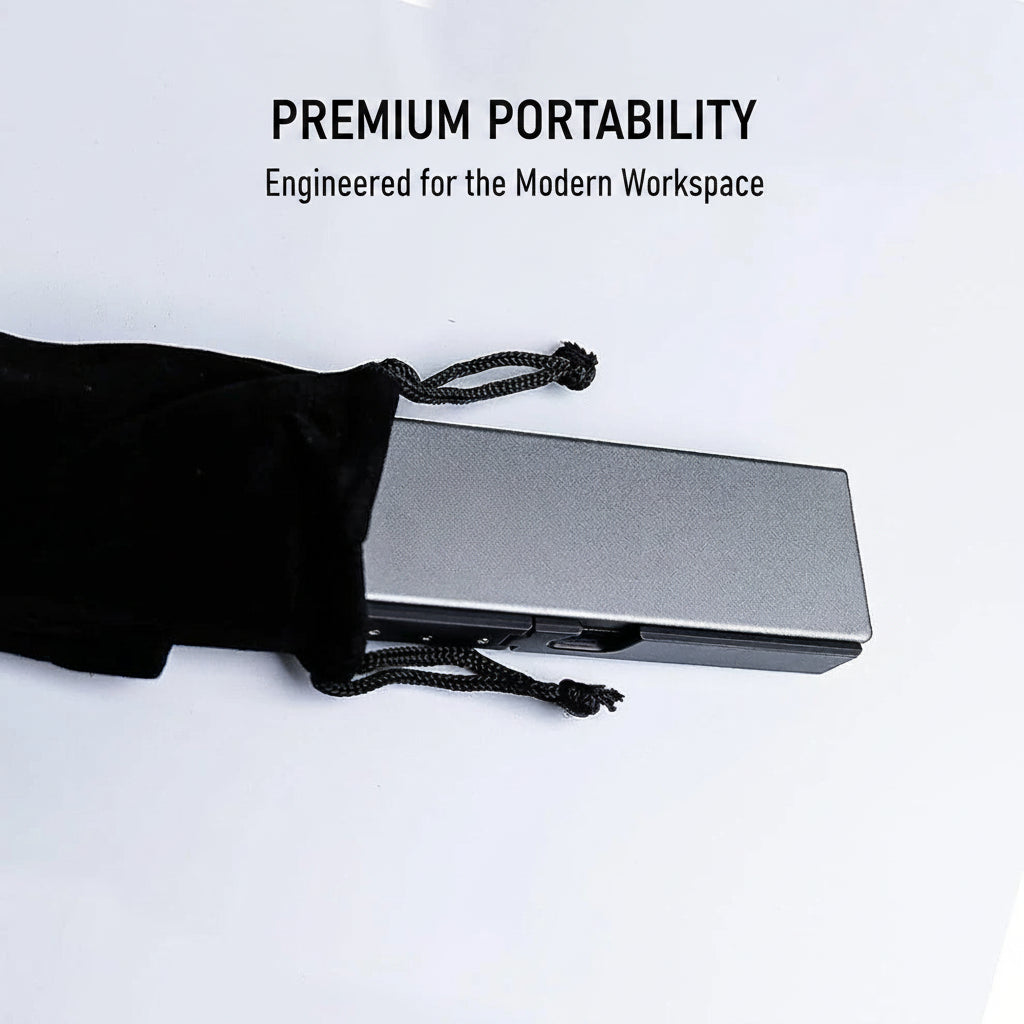 Foldable Bluetooth Keyboard with Magnetic Stand — Type Anywhere, Fits in Your Pocket