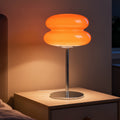 Macaron Glass Table Lamp — Dimmable Bedside Mood Light