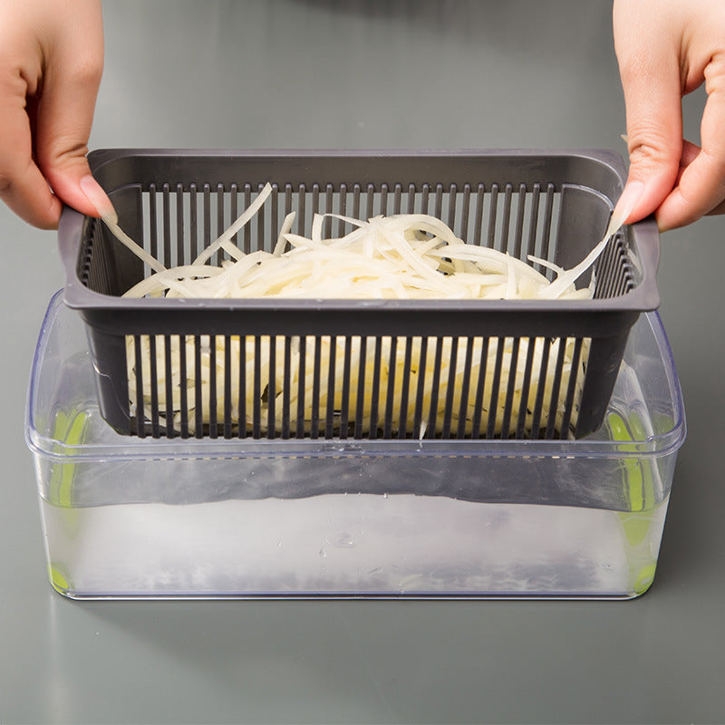 Pro Vegetable Slicer & Shredder — 10 Blades, Zero Effort Meal Prep