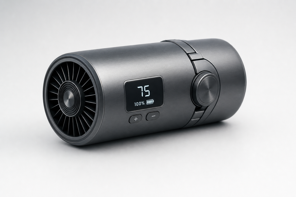 TurboBreeze Handheld Fan