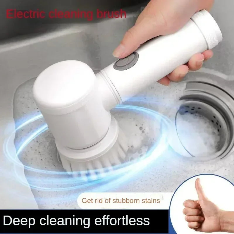 SpinClean Pro Electric Scrubber — Bathroom Deep Clean With Zero Effort