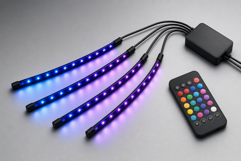 GlowDrive Car LED Ambient Lighting Kit