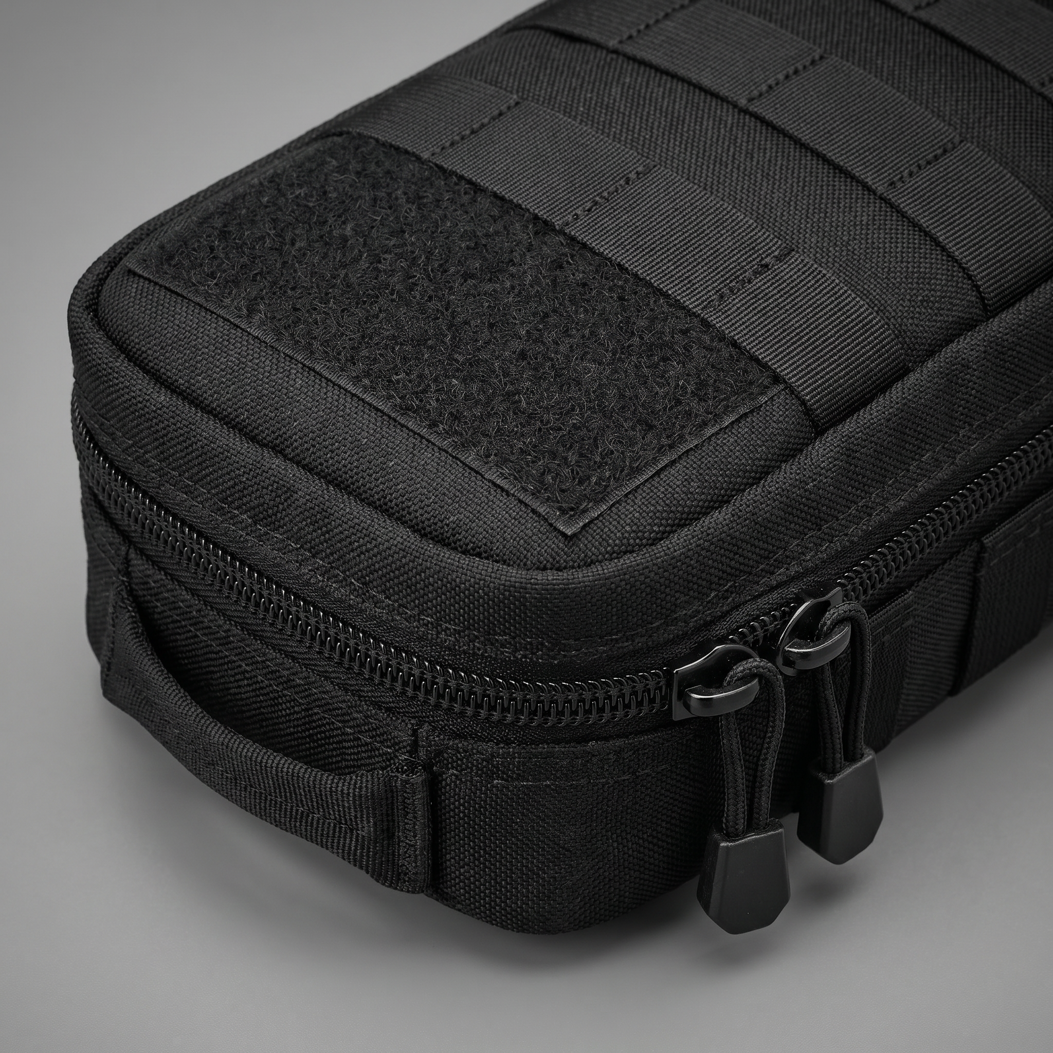 MOLLE pouch detail close-up
