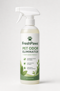 FreshPaws Pet Odor Eliminator spray bottle
